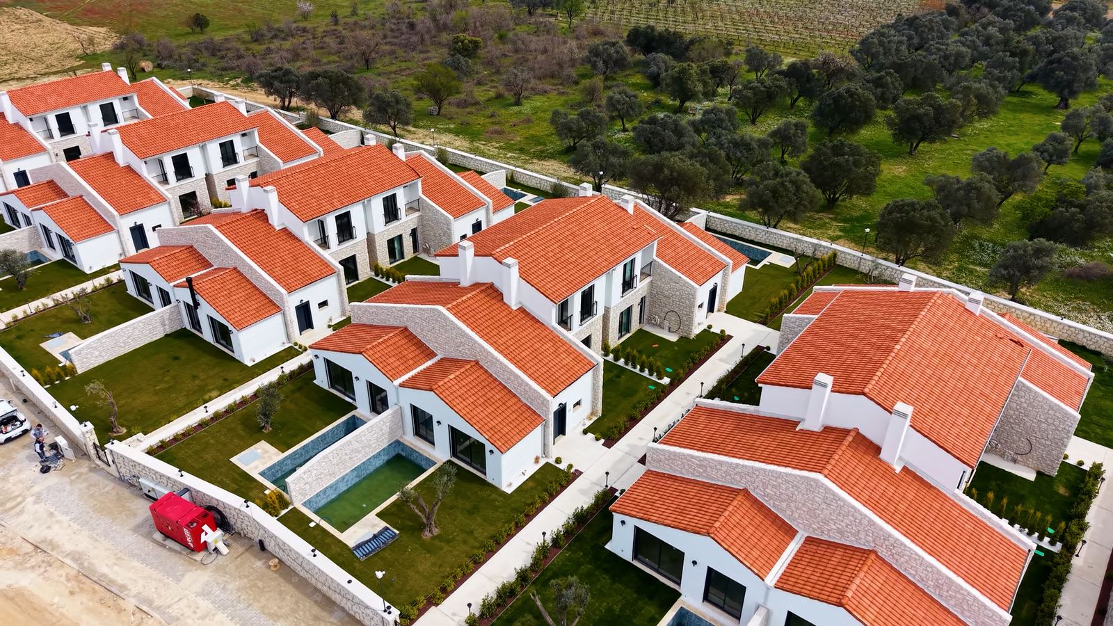 Drone — tamamlanmış site